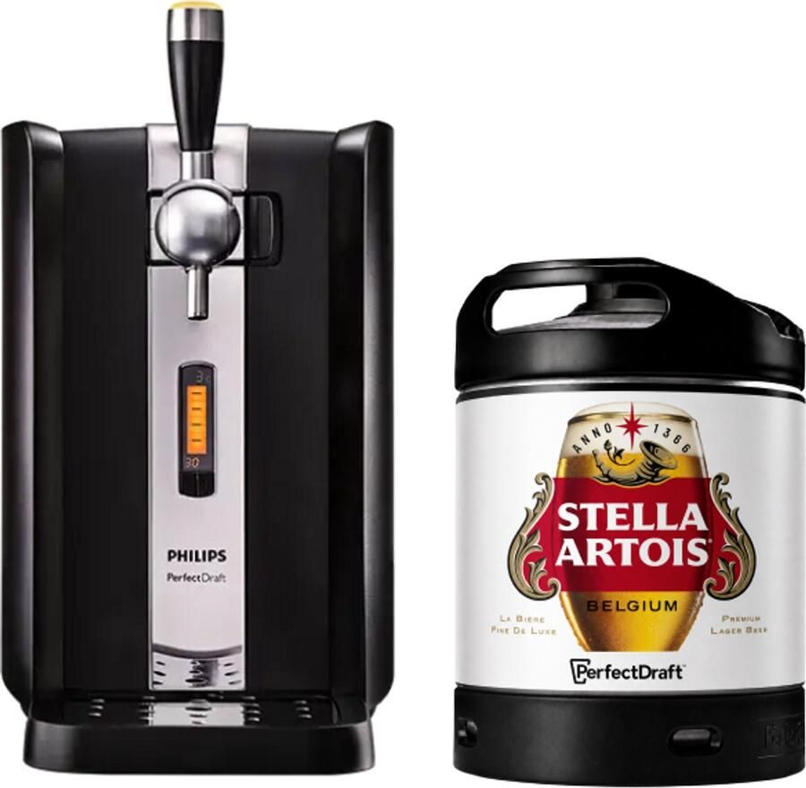 Perfectdraft Philips – Thuistap met Stella Artois 6 L-fust