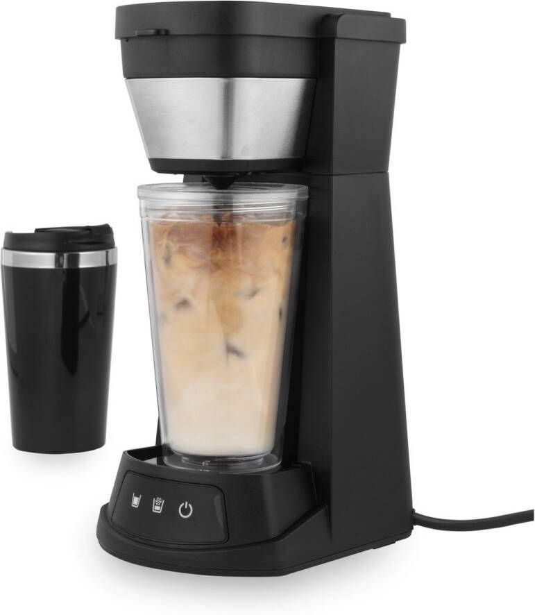 Petra 2 in 1 koffiezetapparaat – IJskoffiezetapparaat – Cold brew – Reismok inbegrepen – 700W