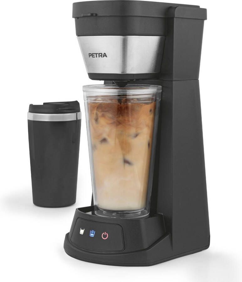 Petra 2 in 1 koffiezetapparaat – IJskoffiezetapparaat – Cold brew – Reismok inbegrepen – 700W - Foto 2