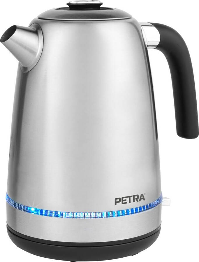 Petra Lumie Waterkoker – Klassieke Waterkoker – 1.7l – 2200w – Roestvrij Staal - Foto 2
