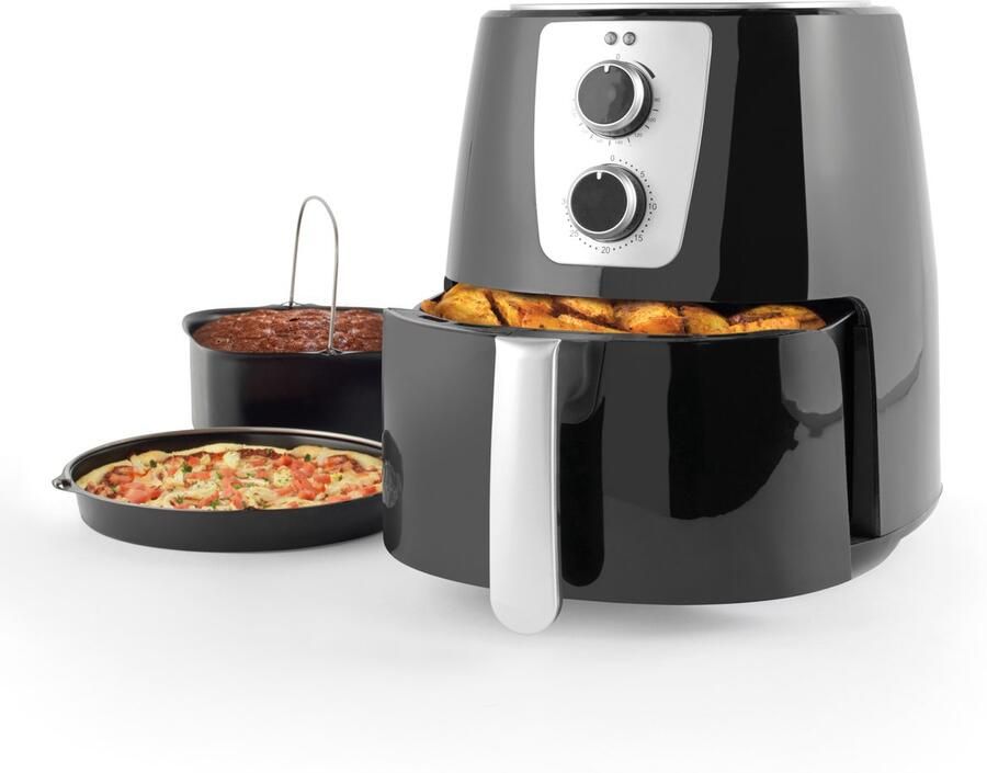 Petra 5 2L Air Fryer Pizzaplaat & Cakevorm Antiaanbaklaag
