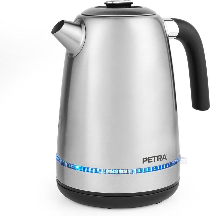 Petra Lumie Waterkoker – Klassieke Waterkoker – 1.7l – 2200w – Roestvrij Staal