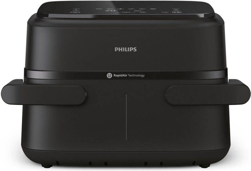 Philips 1000 Series Dual Basket Airfryer NA150 00 Dubbele Mand Flexible Basket 7.1L Tot 5 Personen