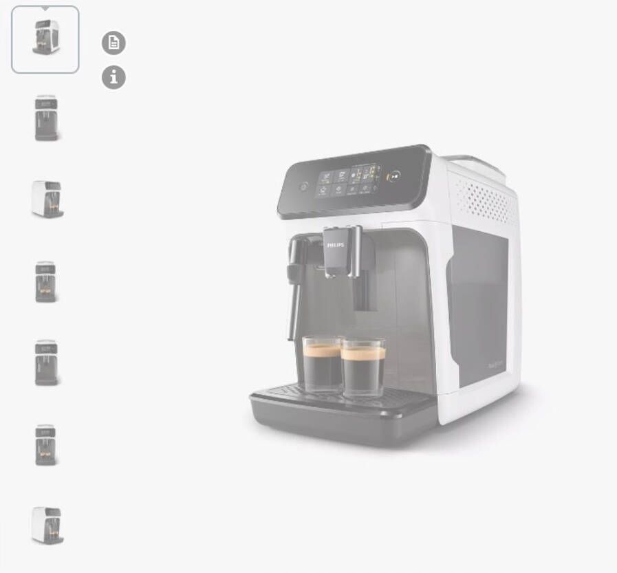 Philips 1200 series 1200 EP1223 00 Volautomatische espressomachines
