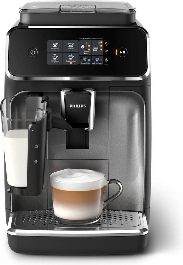 Philips Volautomatisch koffiezetapparaat 2200 Serie EP2236 40 LatteGo voor 3 koffiespecialiteiten en verstelbare sterkte mat-zwart - Foto 12