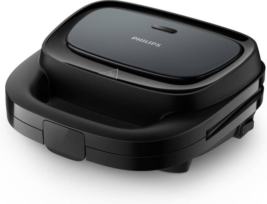 Philips HD2331 90 Tosti apparaat Voor 2 tosti's Zwart 750 W