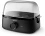Philips Eierkoker HD9137 90 3000 Series gezinsgrootte met de accessoires voor gepocheerde eieren verschillende kookniveaus mogelijk - Thumbnail 1