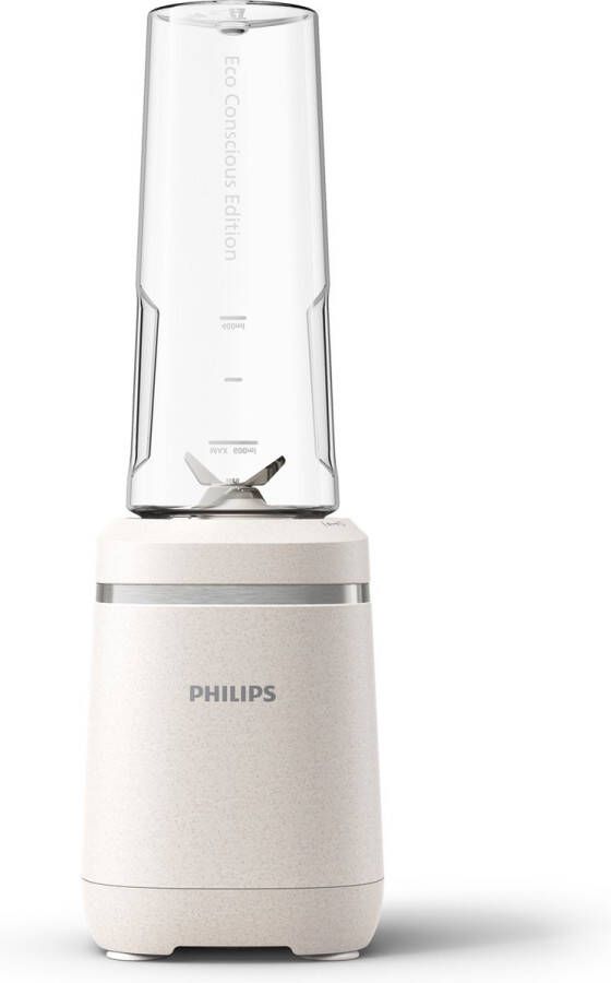 Philips Eco Conscious Edition Blender gemaakt van gerecycled materiaal 0 6 L 350 W Wit (HR2500 00) - Foto 6