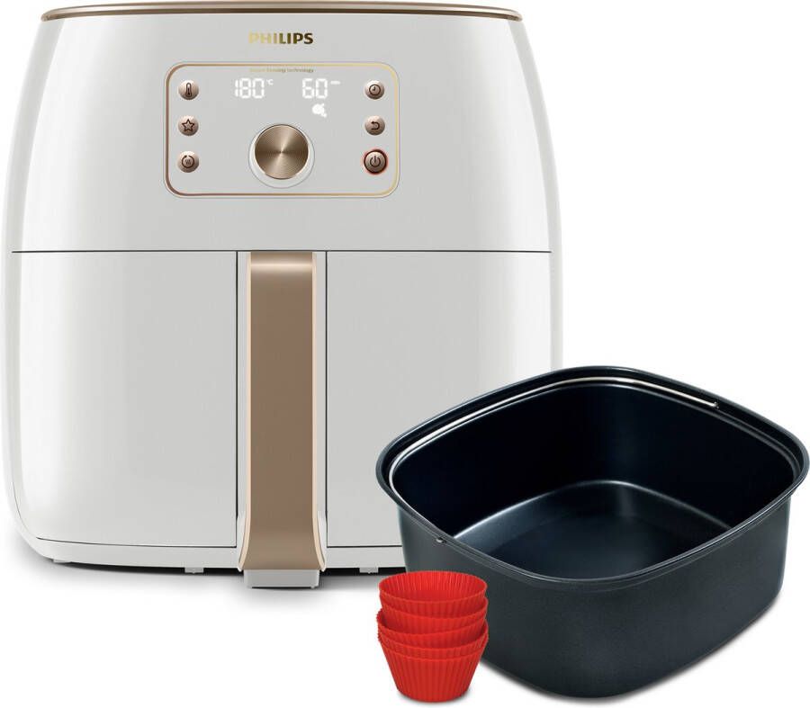 Philips Airfryer Premium Series HD9870 20 7 3 liter (XXL) Heteluchtfriteuse Smart Sensing 7 keer snellere Airflow - Foto 2