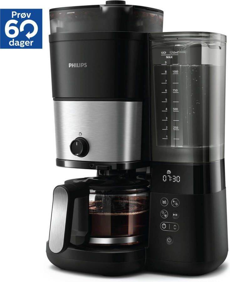 Philips All-in-1 Filterkoffiezetapparaat zwart (HD7900 01)