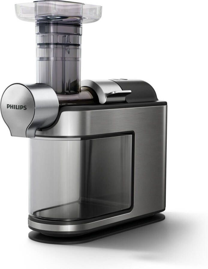Philips De HR1949 20 Slow Juicer perst het sap koud en behoudt de celstructuur van groenten en fruit. - Foto 9