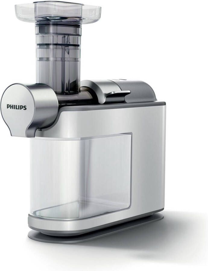 Philips Slow-juicer Avance HR1945 80 voor koud persen wit grijs - Foto 1