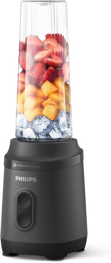 Philips blender HR2670 00 ProBlend 350W Draagbare Blend & Go-beker Zwart
