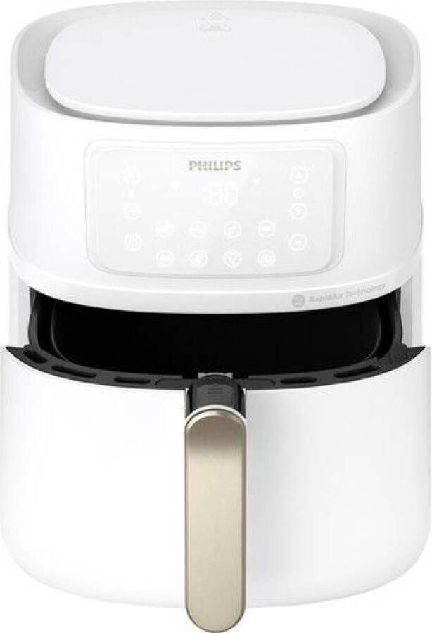 Philips 5000 series Airfryer 7.2L Friggitrice ad aria 16 in 1 App per ricette HD9285.00 Argento Bianco