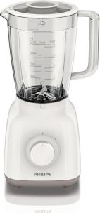 Philips Daily Collection HR2102 00 blender 1 5 L Mélangeur de table 400 W Beige Blanc