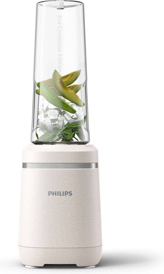 Philips Eco Conscious Edition Blender gemaakt van gerecycled materiaal 0 6 L 350 W Wit (HR2500 00)