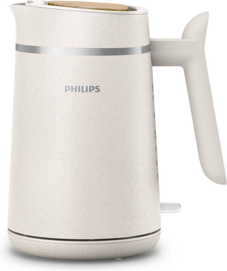 Philips Waterkoker HD9350 90 Eco Conscious Collection 1 7 l Droogloopbescherming van biobased kunststof zijde-wit mat