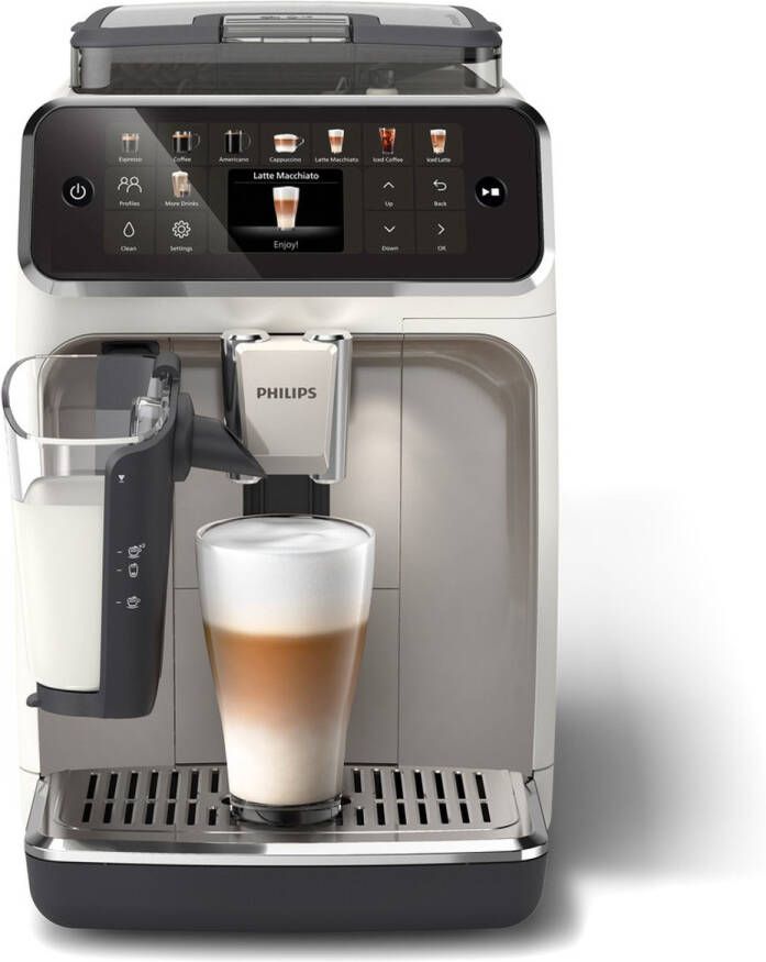 Philips Volautomatisch koffiezetapparaat EP5547 90 5500 Series 20 koffiespecialiteiten (heet of ijskoud)