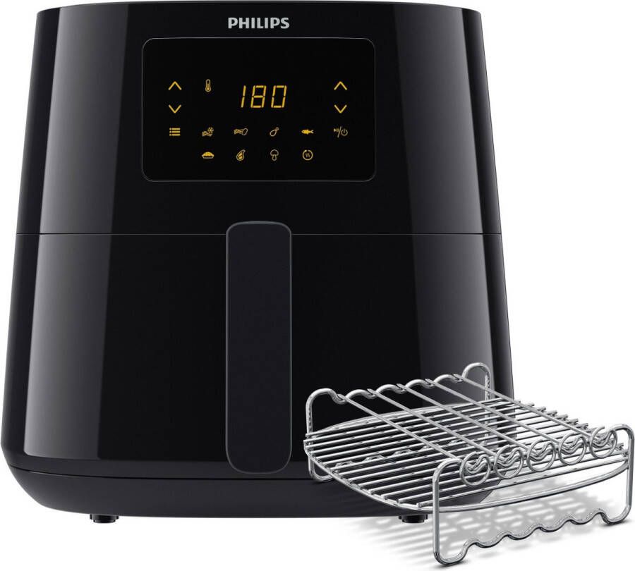 Philips Essential HD9270 96 Airfryer XL heteluchtfriteuse zwart 6.2 liter 1.2 kg