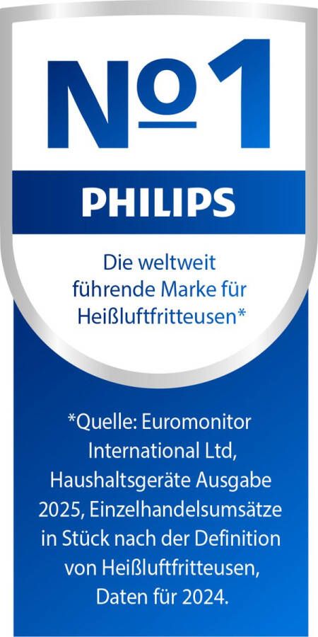 Philips HD9285 00 Airfryer XXL Wit 90% Minder Vet Spraakgestuurd