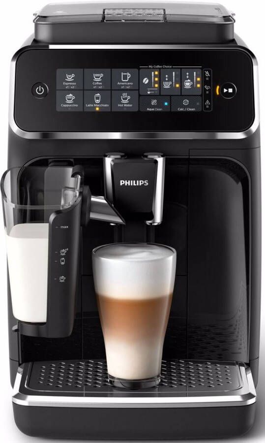 Philips LatteGo 3200 serie EP3241 50 Espressomachines Zwart