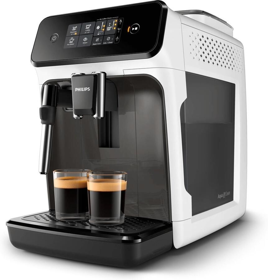 Philips EP1223 00 Volautomatische espressomachines Wit 1200 series Volautomatische koffiemachine 15 bar