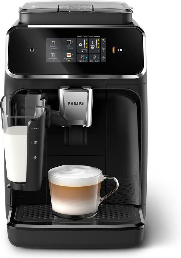 Philips Volautomatisch koffiezetapparaat EP2336 40 2300 Series 4 koffiespecialiteiten met lattego-melksysteem zwart verchroomd - Foto 7