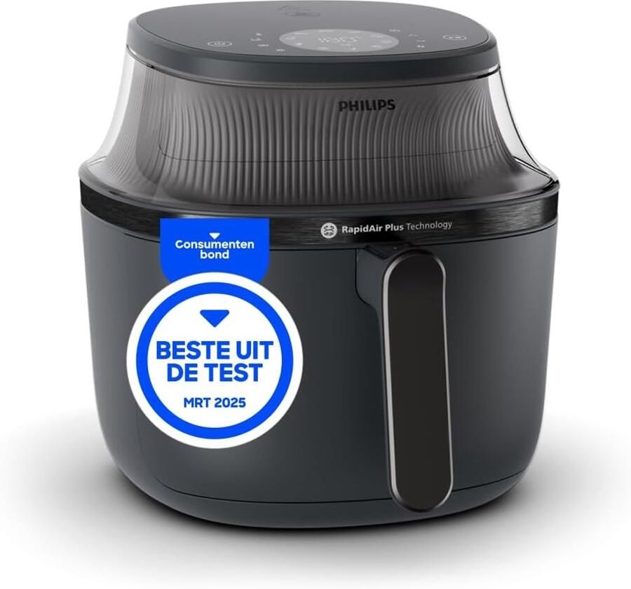 Philips 3000 Series Airfryer 7 2L RapidAir Plus Venster NA340 00