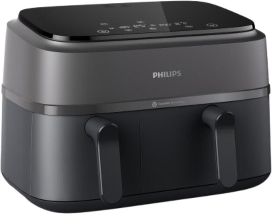Philips 3000 series NA350 00 Airfryer met twee manden uit de 3000-serie