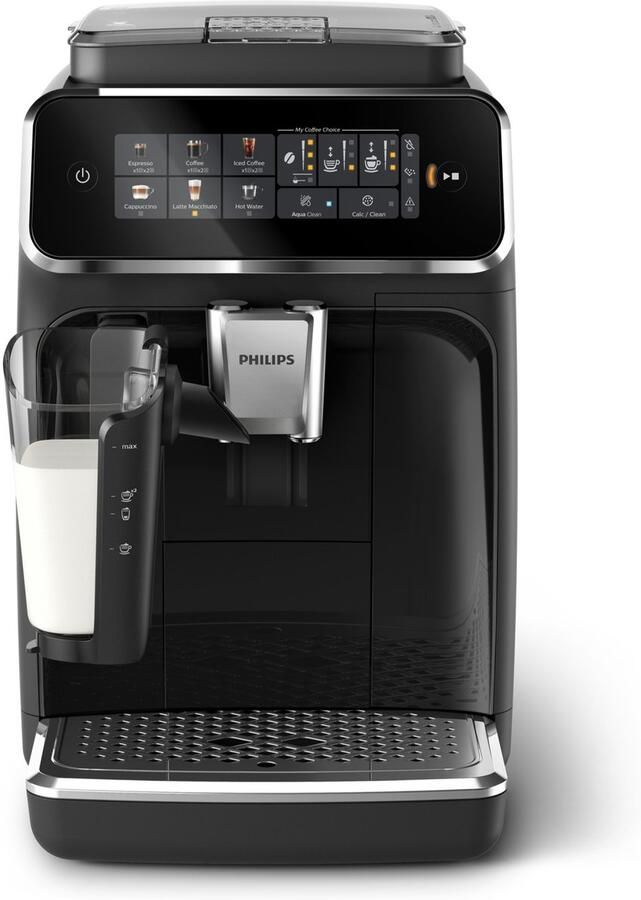 Philips Volautomatisch koffiezetapparaat EP3347 90 3300 Series 6 koffiespecialiteiten met lattego melkopschuimer zwart verchroomd - Foto 4