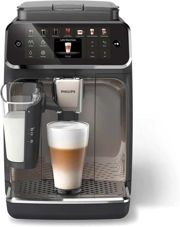 Philips 4400 Series EP4449 70 Volautomatische espressomachine 12 Soorten Koffie + Heet Water Grijs - Foto 2