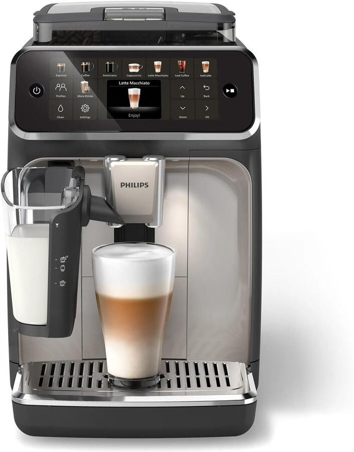 Philips 5500 series LatteGo EP5547 90 Volautomatische Espressomachine 20 koffierecepten Keramische molen Aquaclean filter