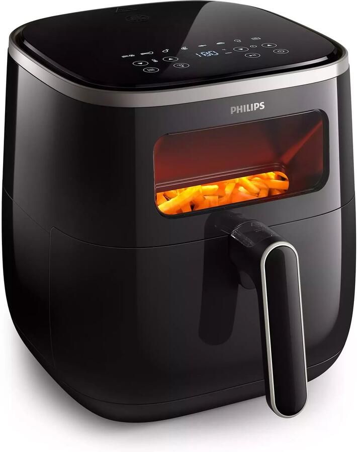 Philips Airfryer 3000 Series HD9257 88 5 6 liter (XL) – Heteluchtfriteuse – 13 in 1 kookfuncties Quickclean Met venster