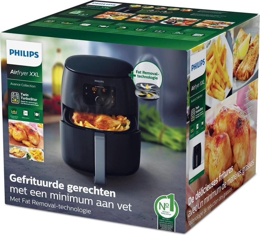 Philips Airfryer XXL Premium HD9867 90 Hetelucht friteuse incl. Smart Sensing - Foto 3