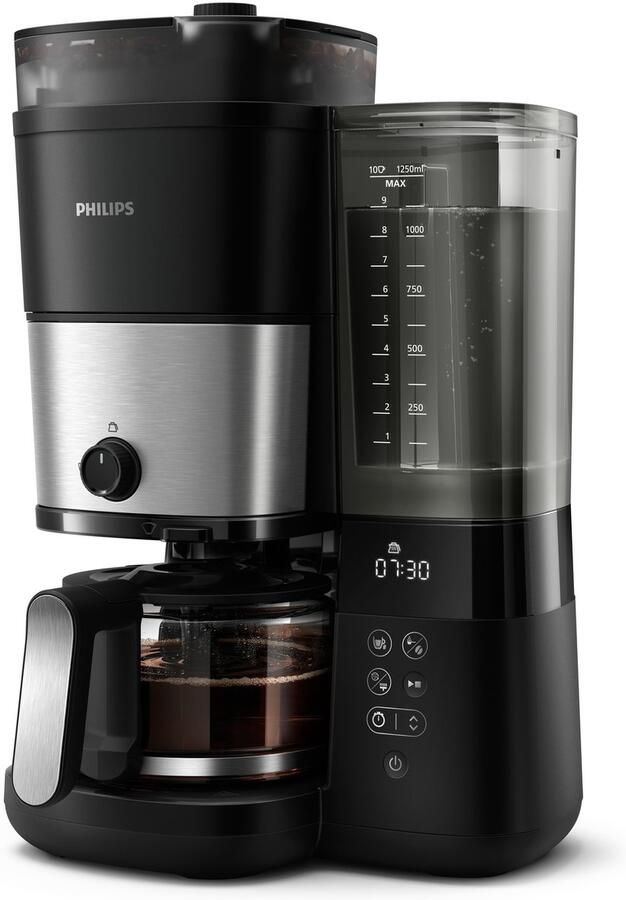 Philips All-in-1 Filterkoffiezetapparaat zwart (HD7900 01)