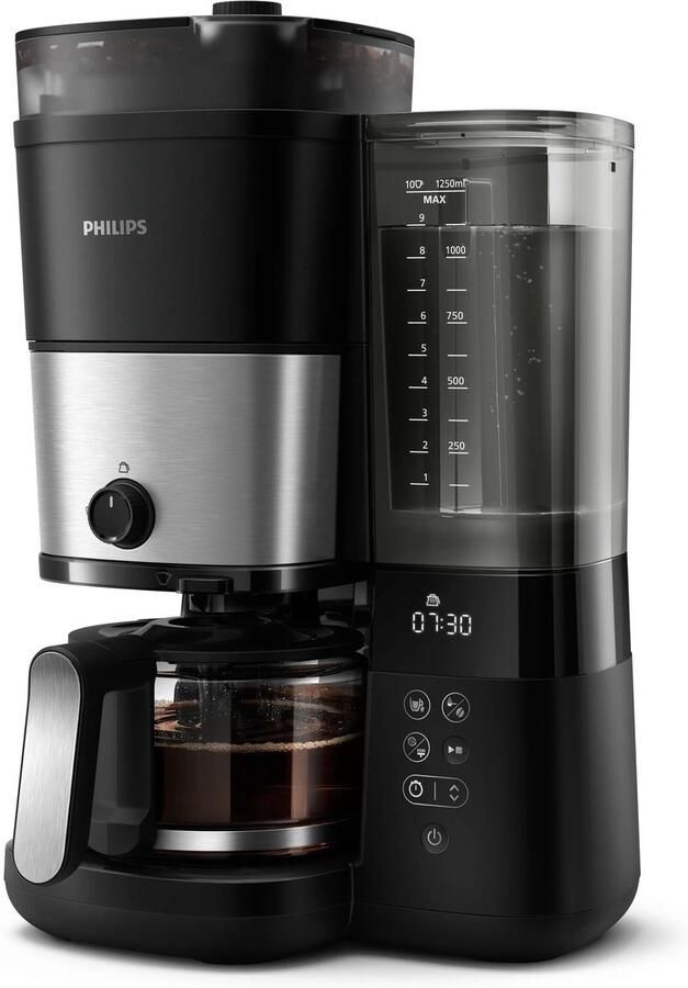 Philips All-in-1 Filterkoffiezetapparaat zwart (HD7900 01)