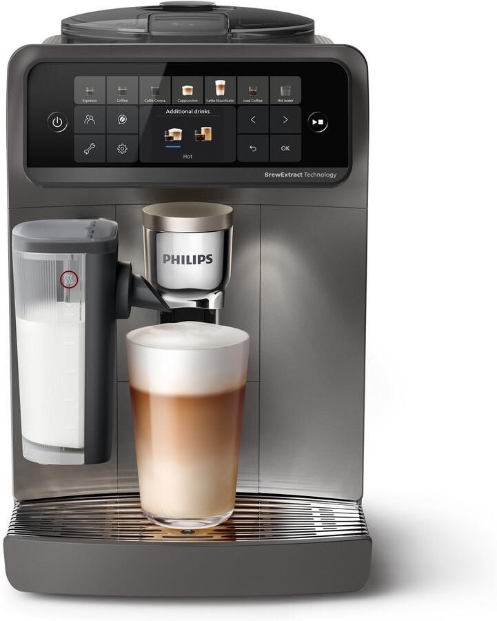Philips Café Aromis 6000-serie Espressomachine 25+ Warme & Koude Dranken LatteGo Pro melksysteem Cold Brew Koffiemachine met Bonen Volautomatisch EP6551 91