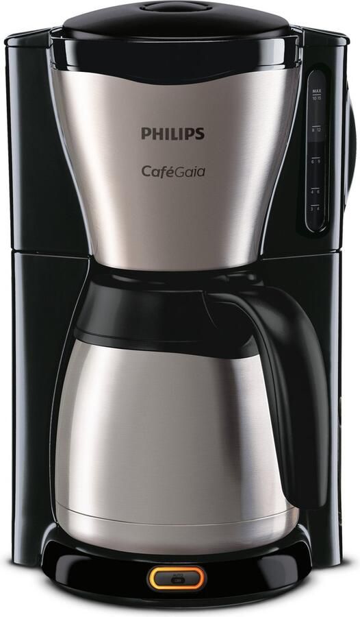 Philips Filterkoffieapparaat Gaia HD7546 20 Viva Collectie 1 2 l met thermoskan druppelstop en uitschakelfunctie zilverkleur - Foto 7
