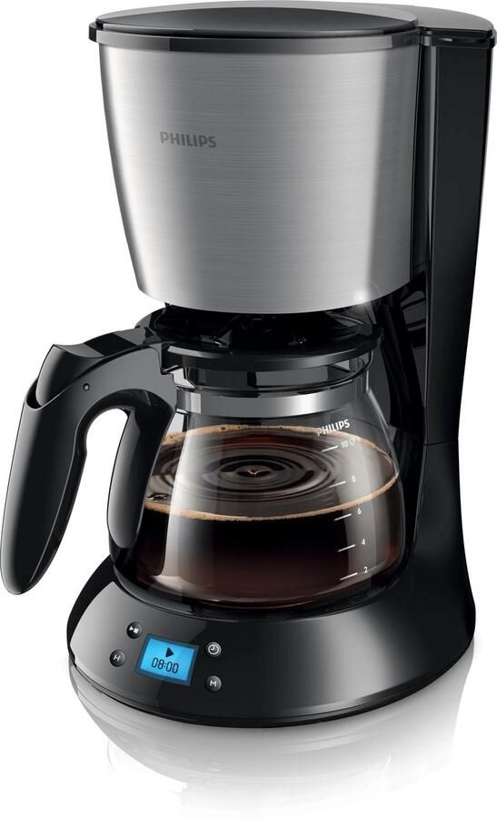 Philips Filterkoffiezetapparaat Daily Collection Hd7459 20 Zwart metaal - Foto 4