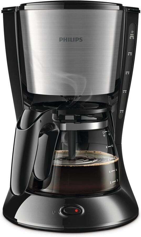 Philips Filterkoffieapparaat HD7461 20 Daily Collection 1 2 l Aroma-Twister druppelstop automatische uitschakeling zwart