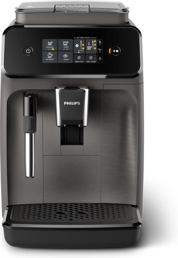 Philips Espressomachine met molen EP1224 00 Touchscreen AquaClean-filter In 12 niveaus verstelbare molen