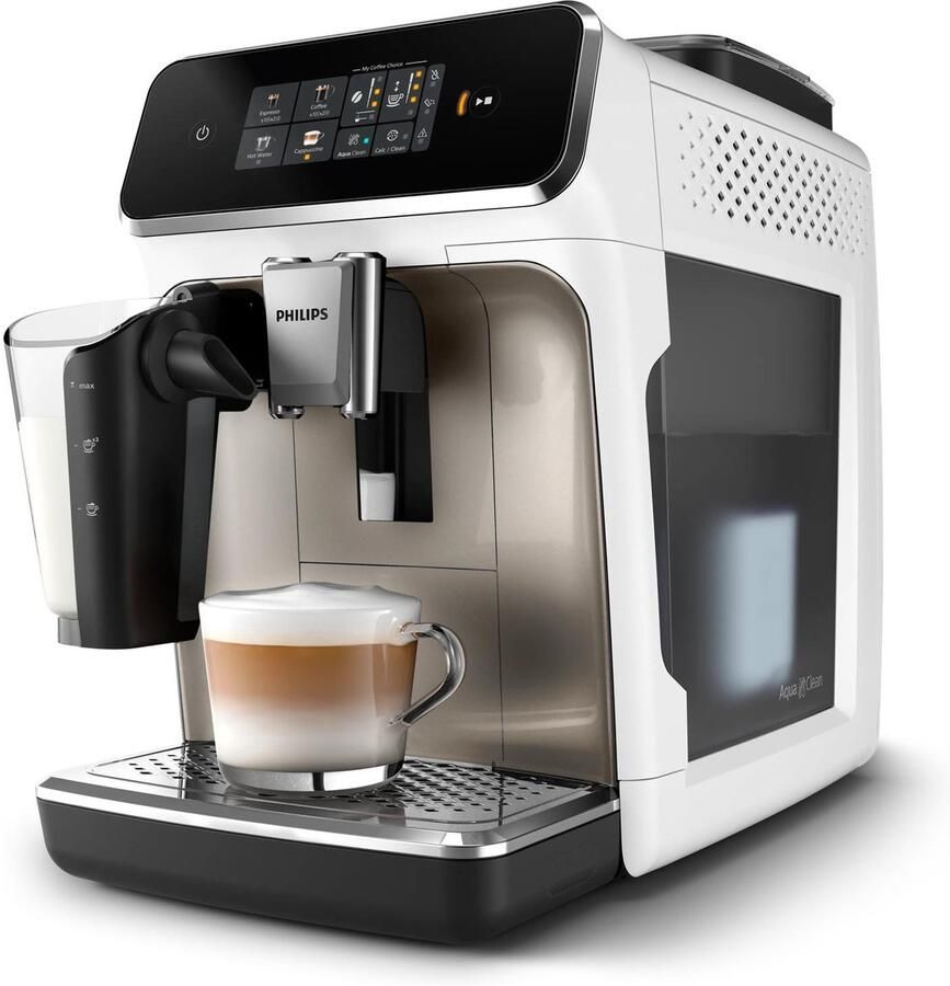 Philips Volautomatisch koffiezetapparaat EP2336 40 2300 Series 4 koffiespecialiteiten met lattego-melksysteem zwart verchroomd - Foto 6