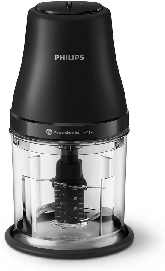 Philips HR1501 00 elektrische hakmolen 1 l 450 W Zwart