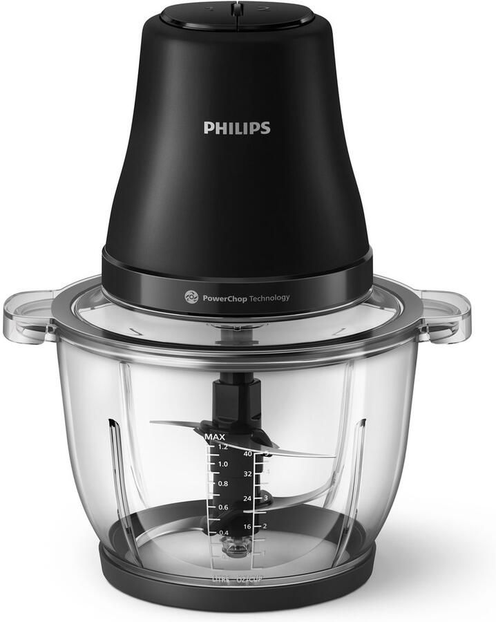 Philips HR1502 00 elektrische hakmolen 2 l 450 W Zwart