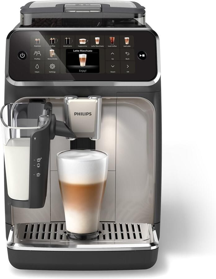 Philips Volautomatisch koffiezetapparaat EP5547 90 5500 Series 20 koffiespecialiteiten (heet of ijskoud) - Foto 2