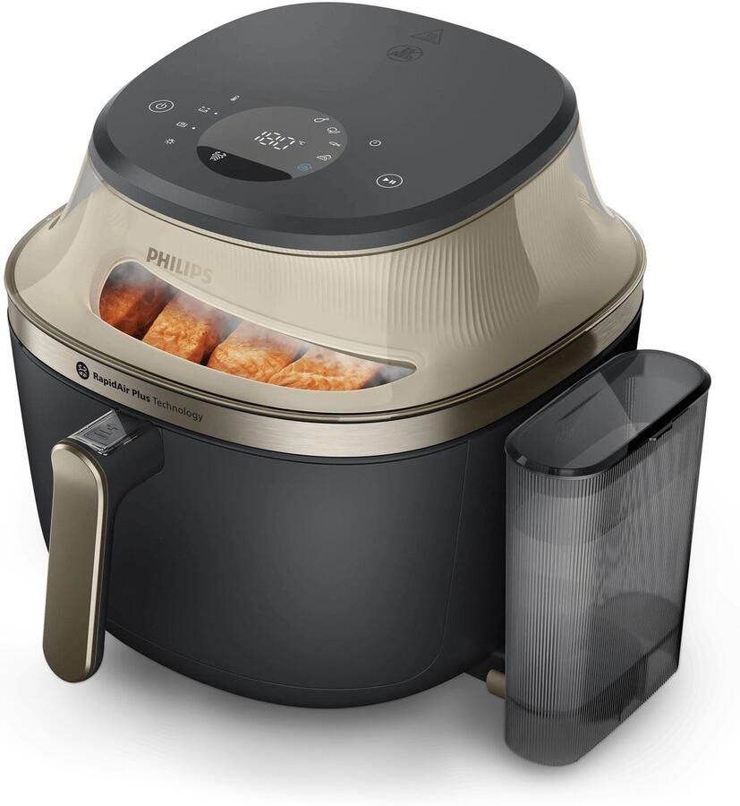 Philips NA543 00 Heteluchtfriteuse 7 2 l Rapid Air Stoom en Dehydratatie