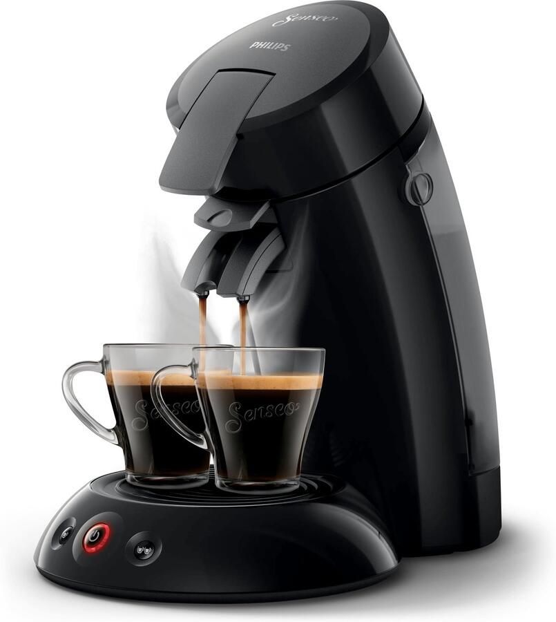 Philips Senseo Original Koffiepadmachine HD6553 67 Keuze uit 1 of 2 Kopjes Automatische Uitschakeling Duurzame Materialen Zwart - Foto 2
