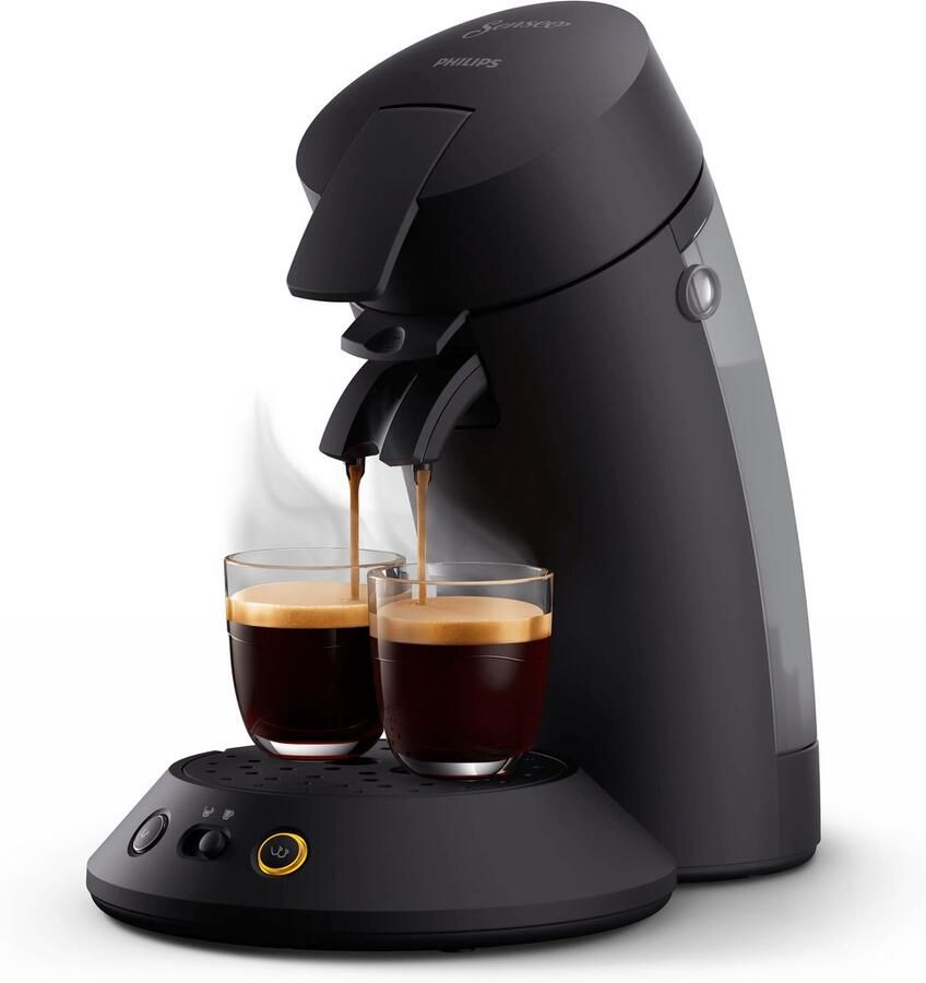 Philips Senseo Original Plus Koffiepadmachine CSA210 22 Keuze uit 1 of 2 Kopjes Instelbare Intensiteit Automatische Uitschakeling Zwart - Foto 8