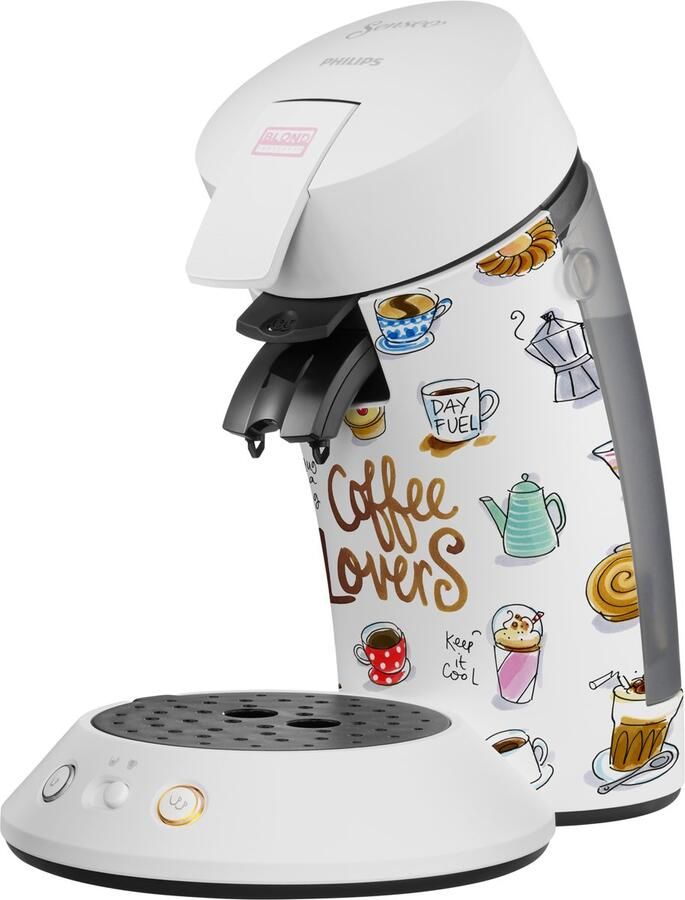 Senseo Koffiepadautomaat Original Plus CSA210 15 met twee koffie-instellingen van 28% gerecycled plastic incl. 2 blond limited edition mokken - Foto 9