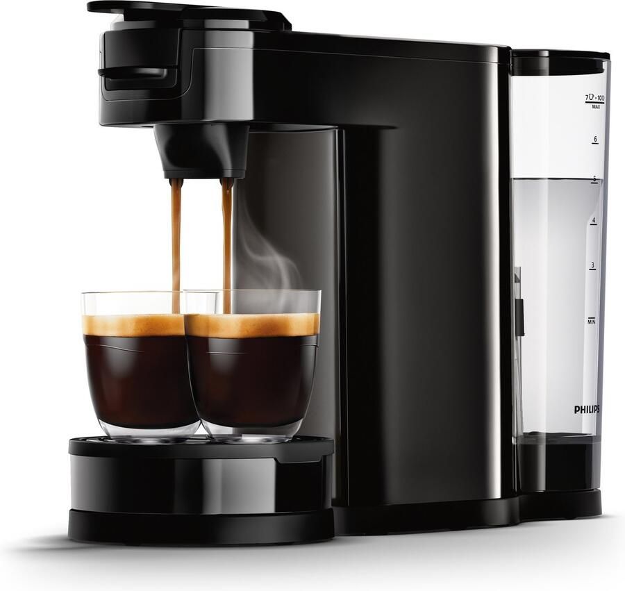 Philips Senseo Switch Koffiemachine HD6592 64 Pad- en Filterkoffiezetapparaat Automatische Uitschakeling Instelbare Intensiteit Incl Thermische Kan Zwart - Foto 6